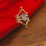 Mondstein Messing Statement Ring