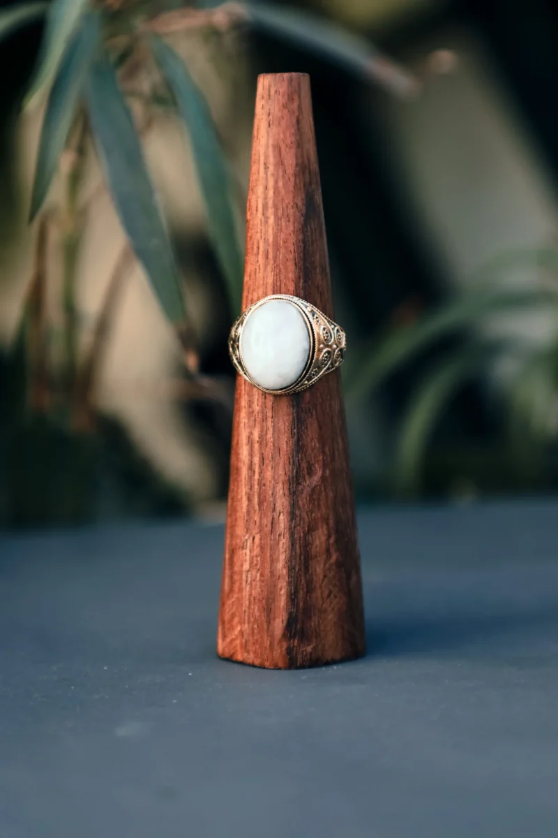 Mandala Mondstein Ring