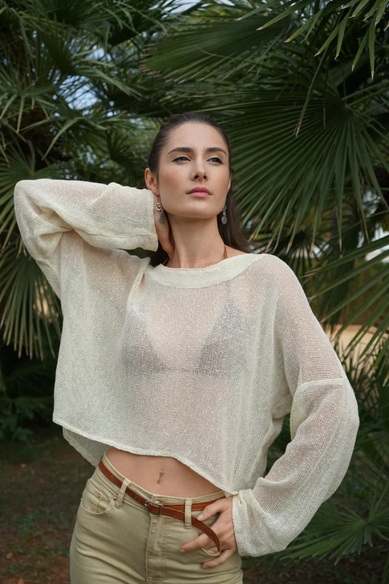 Top de punto Tropical Breeze