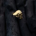 Vintage-inspirierter Totenkopf-Ring
