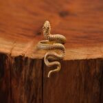 Bague ajustable Serpent