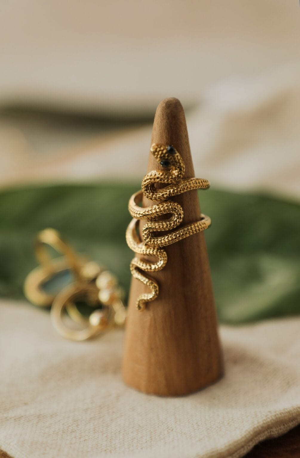 Snake Wrap Verstellbarer Ring