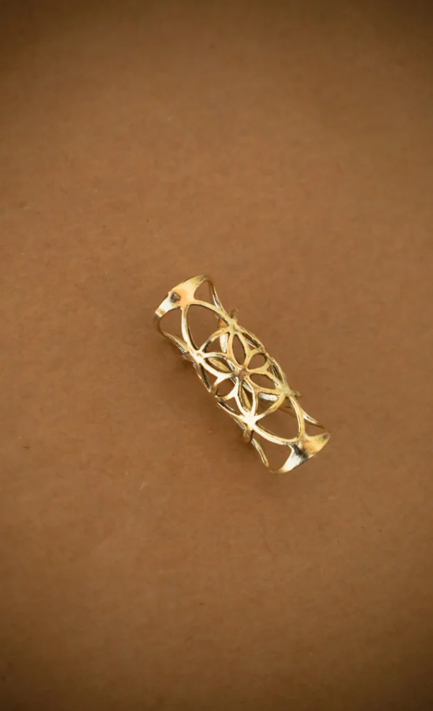 Floral Dread Beads
