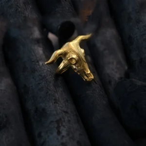 Cow Skull Ring