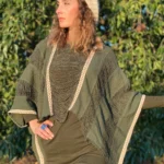 Ivory Threads Poncho
