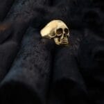 Vintage-inspirierter Totenkopf-Ring