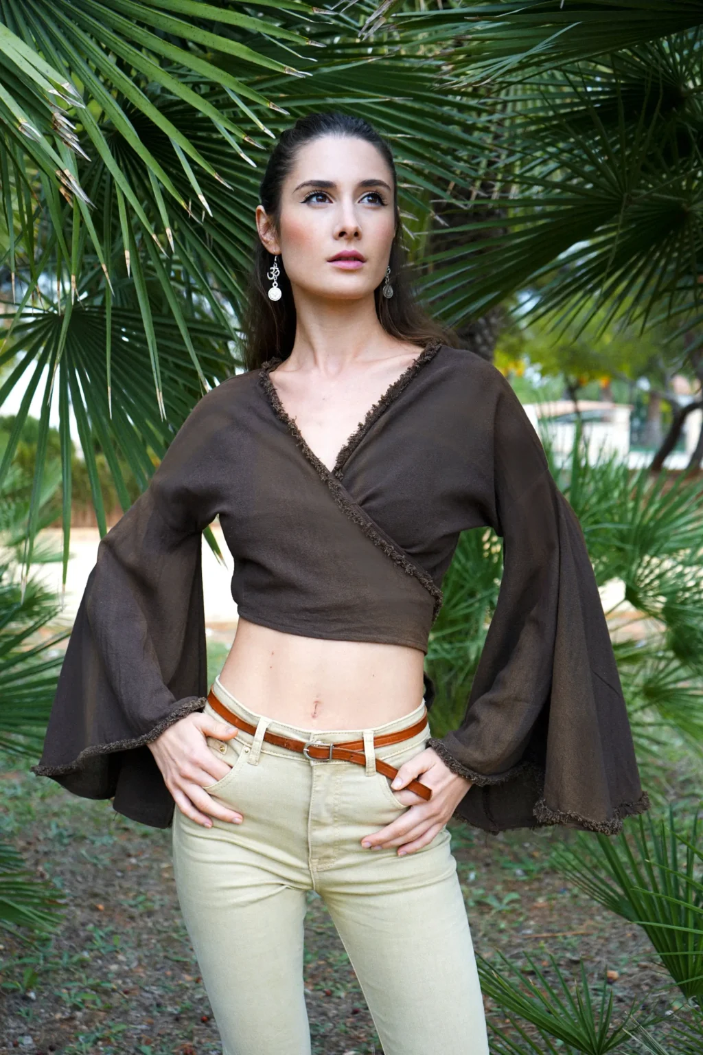 Sandswept Bell Sleeve Top