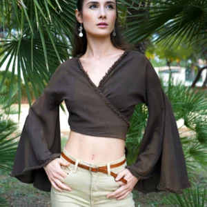 Sandswept Bell Sleeve Top