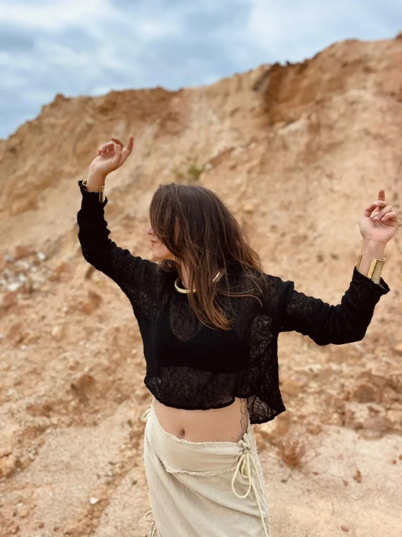 Tropical Breeze Knit Top