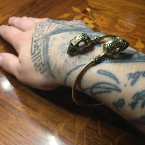 Twin Skull Bracelet