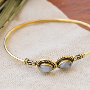 Bracelet en pierre de lune