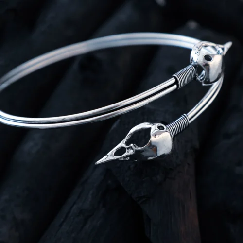 Bird Skull Arm Bracelet