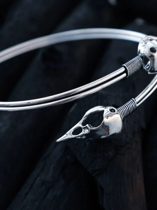Bird Skull Arm Bracelet