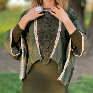 Poncho Hilos de Marfil