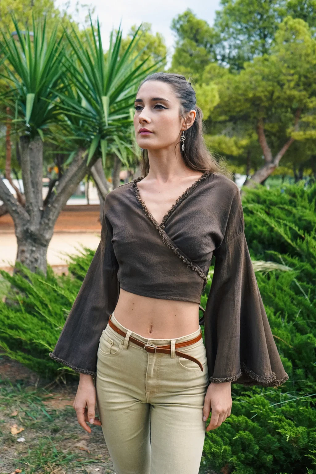 Sandswept Bell Sleeve Top