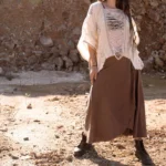 Ivory Threads Poncho