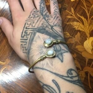 Bracelet en pierre de lune