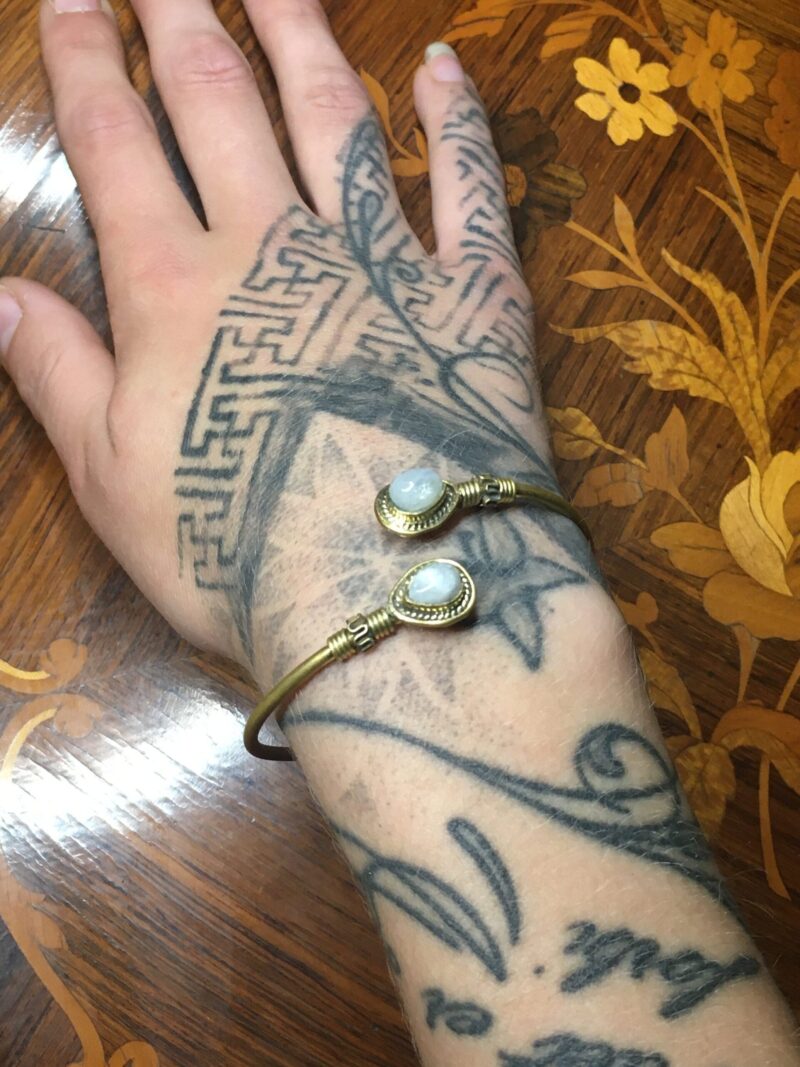 Bracelet en pierre de lune