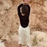 Haut en tricot brise tropicale