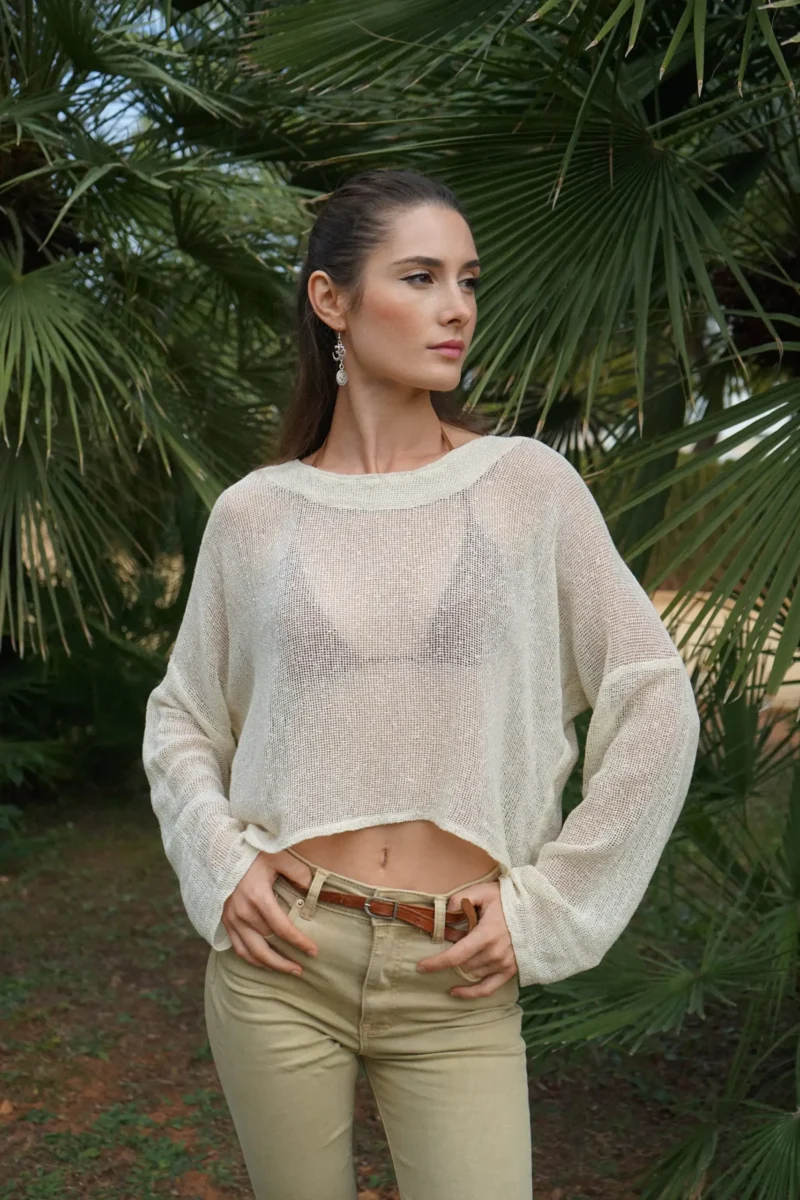 Top de punto Tropical Breeze