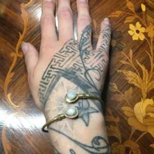 Bracelet en pierre de lune