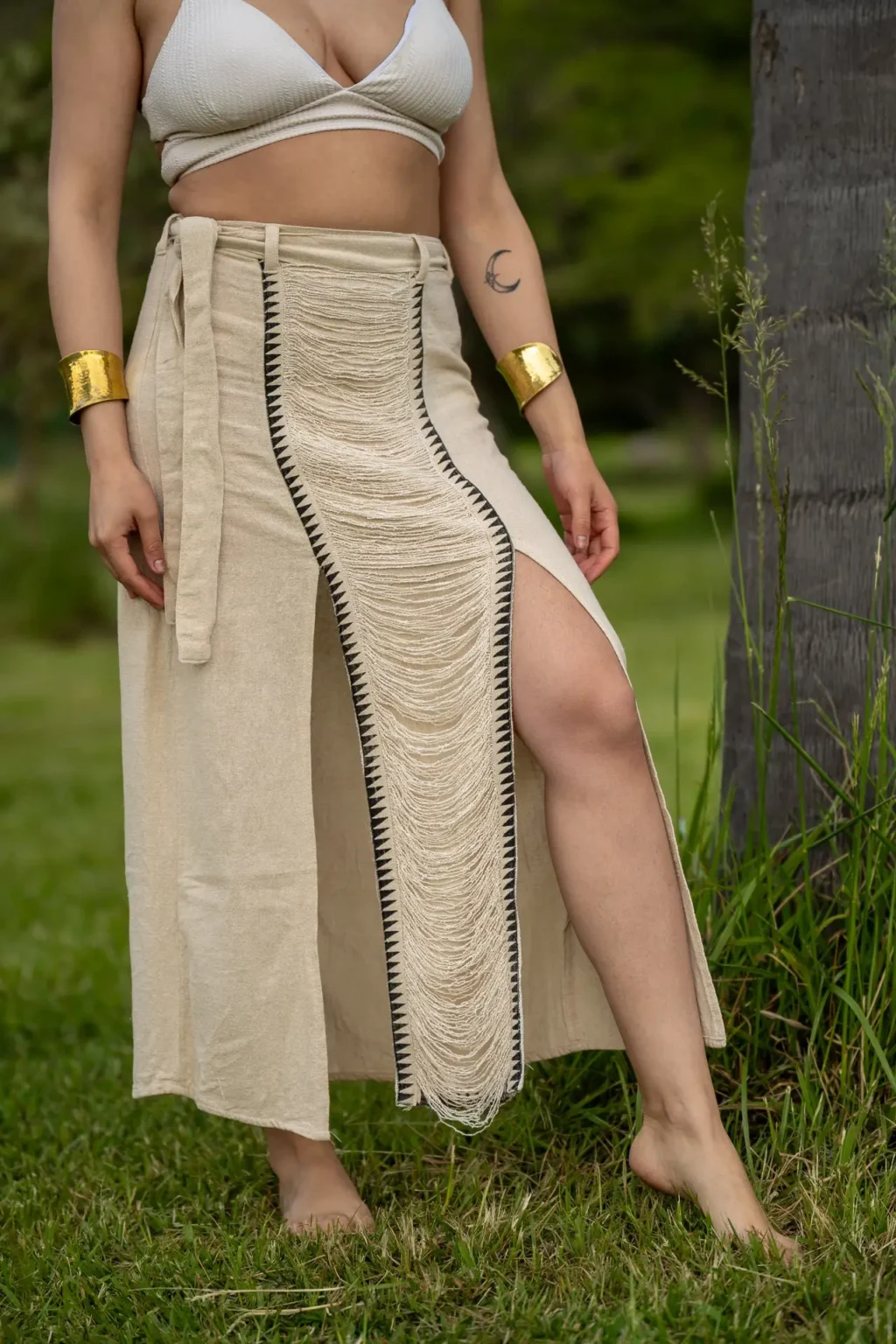 Patricia Fringe Skirt