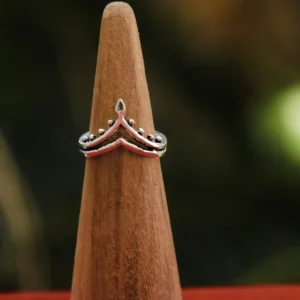 Anillo Dorado Chevron