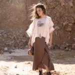 Ivory Threads Poncho