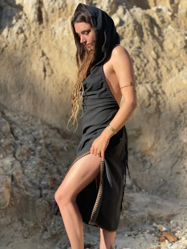 Faya Hood Dress