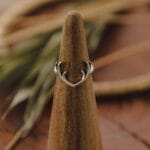 Rentierhorn Ring