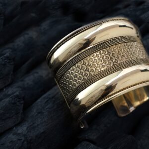 Bracelet manchette tribal