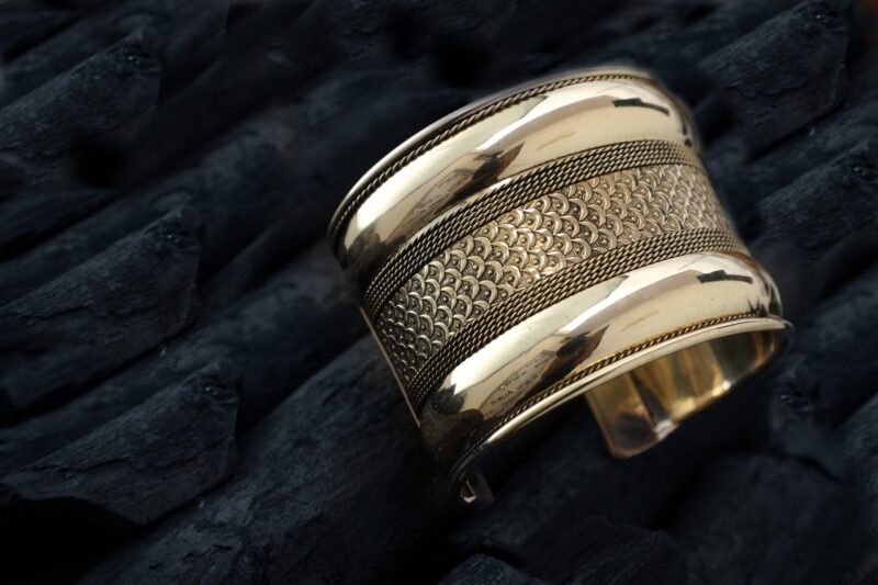 Bracelet manchette tribal