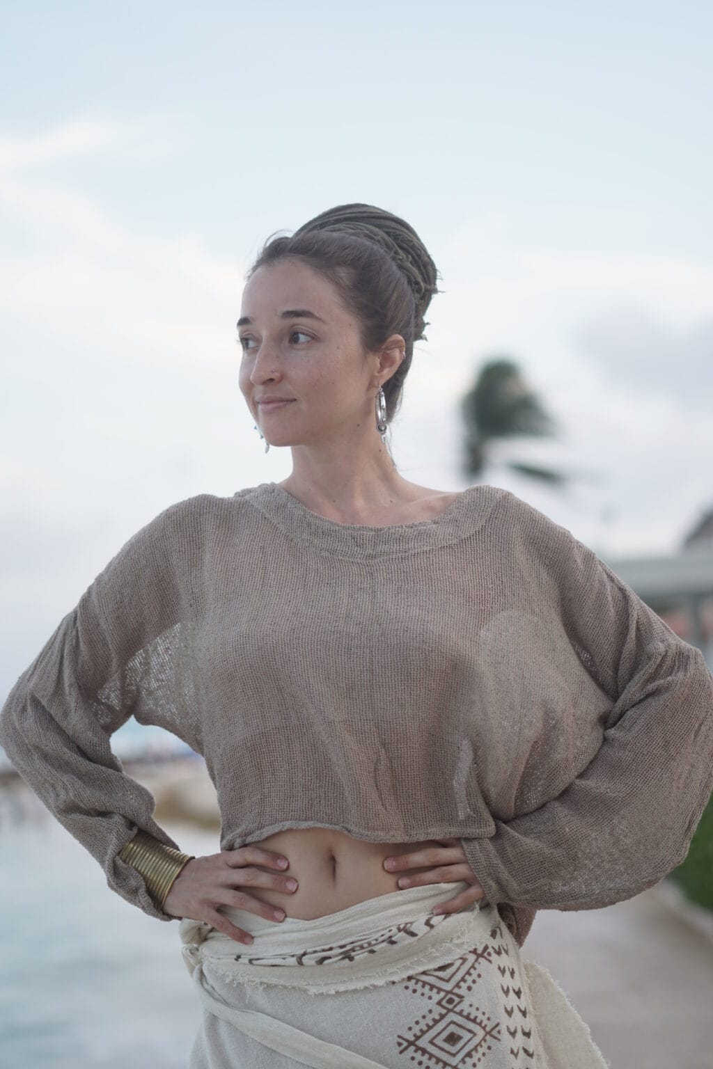 A6304198 Tropical Breeze Knit Top