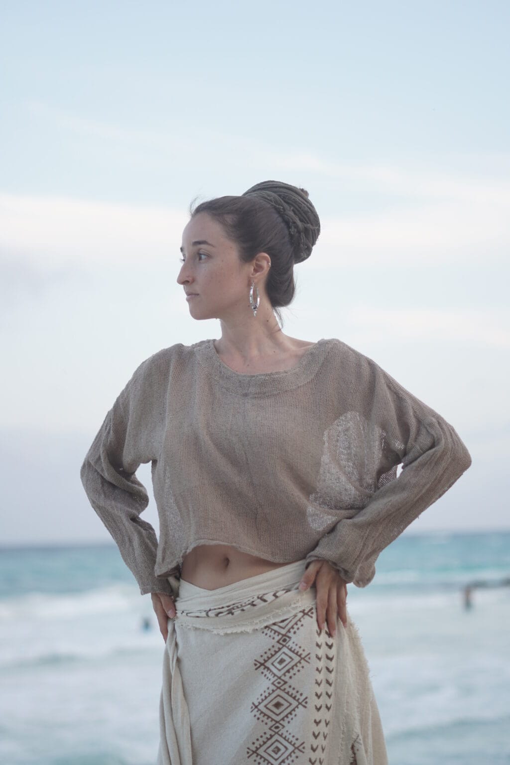 A6304210 Tropical Breeze Knit Top