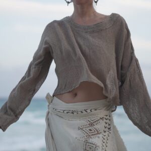 A6304212 Tropical Breeze Knit Top