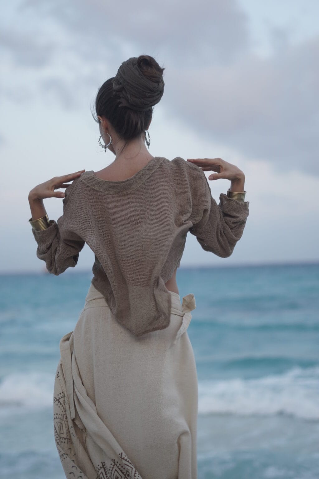 A6304246 Tropical Breeze Knit Top