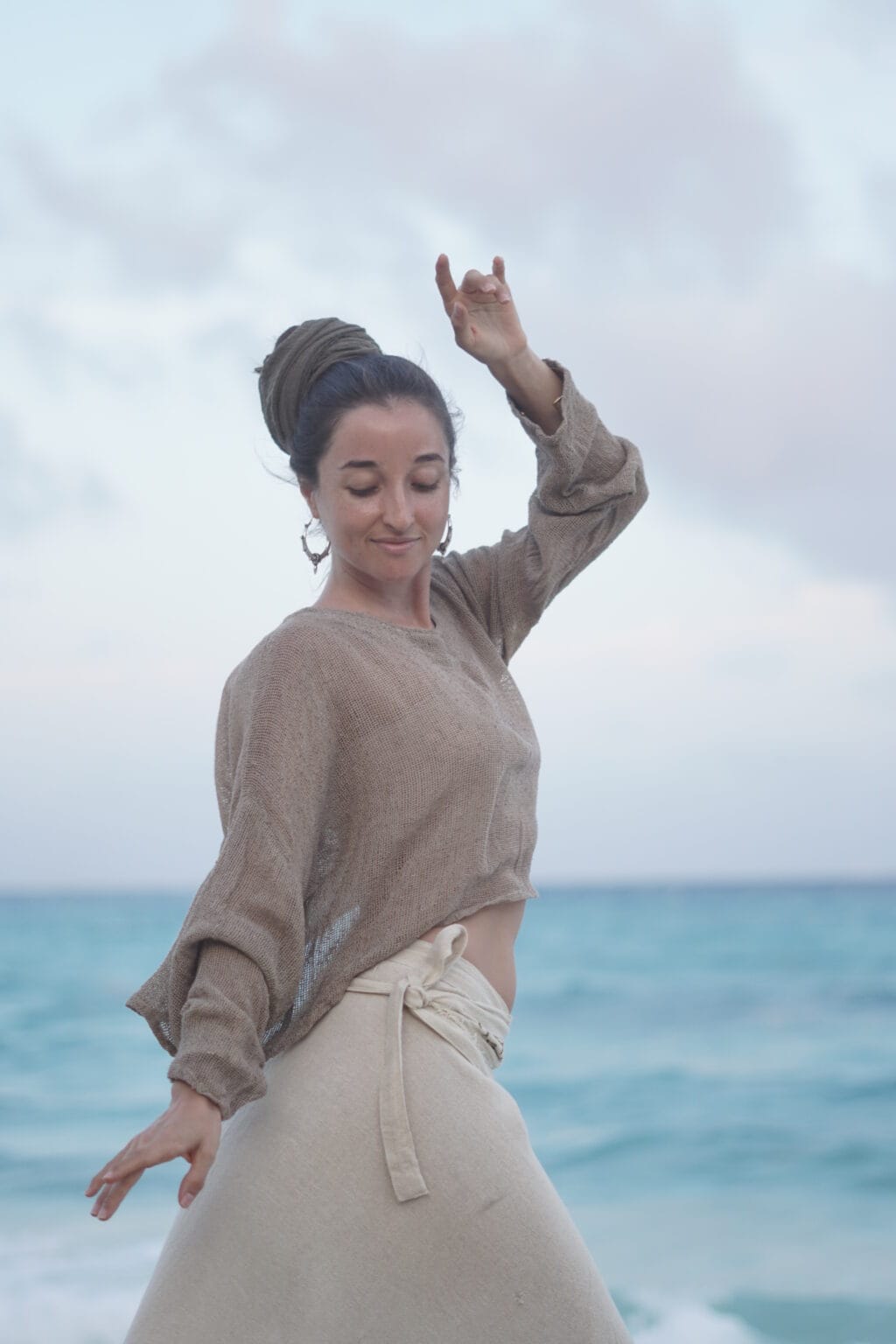 A6304257 Tropical Breeze Knit Top