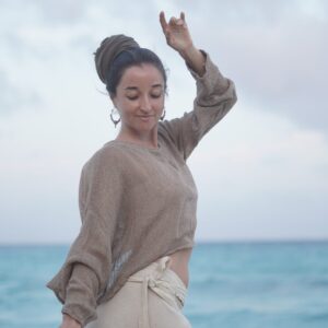 A6304257 Tropical Breeze Knit Top