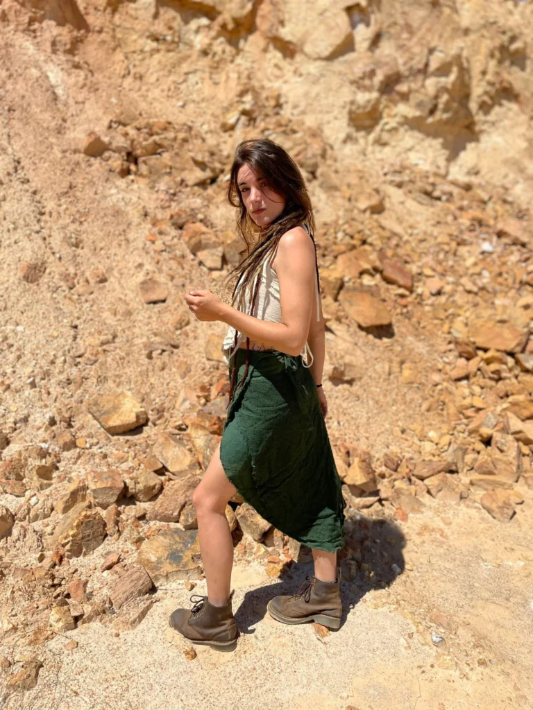Bohemian Net Skirt