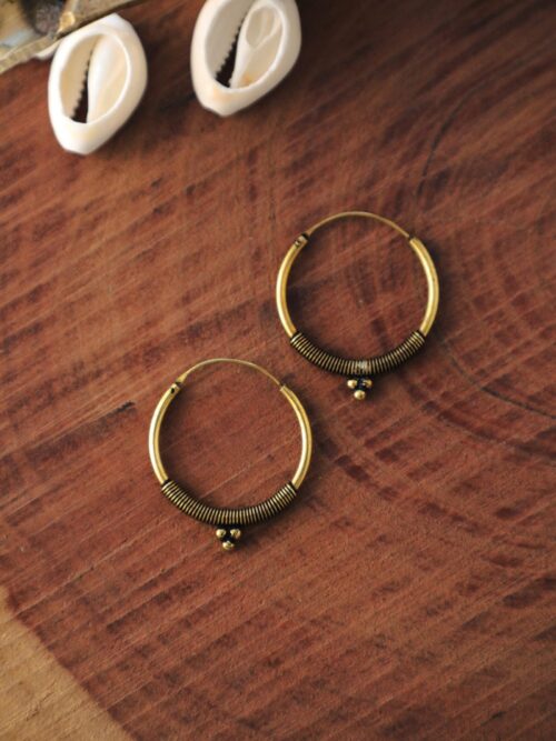 Tribal Hoop Earrings