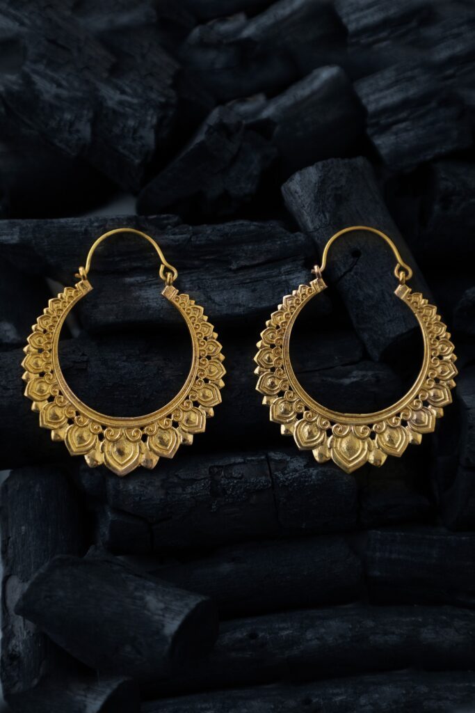 Tribal Hoop Earrings
