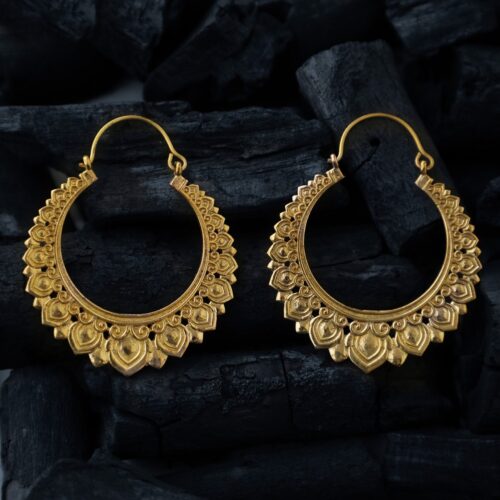 Tribal Hoop Earrings