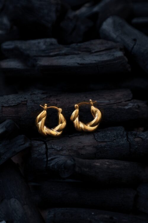 Boucles d’oreilles créoles tribales