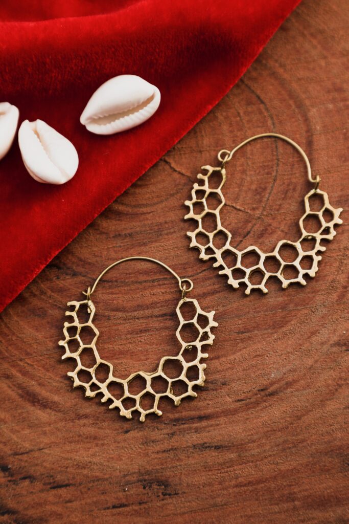 Honeycomb Earrings