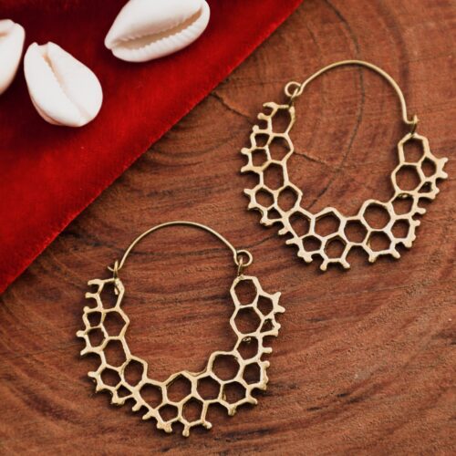 Honeycomb Earrings