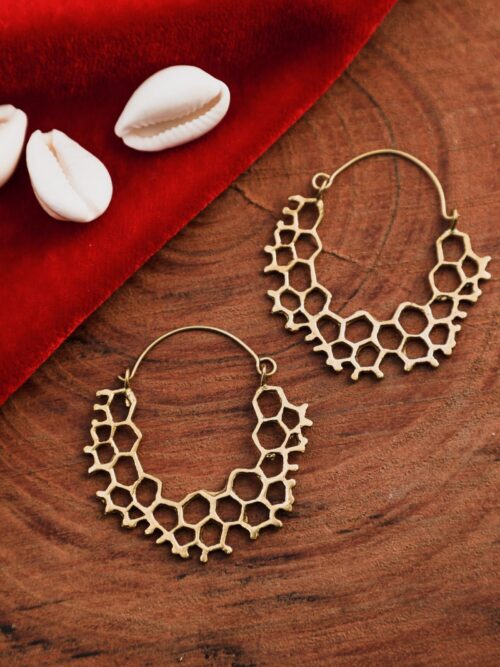 Honeycomb Earrings