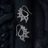 Boucles d’oreilles ailes spirales