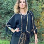 Lunar Fringe Poncho