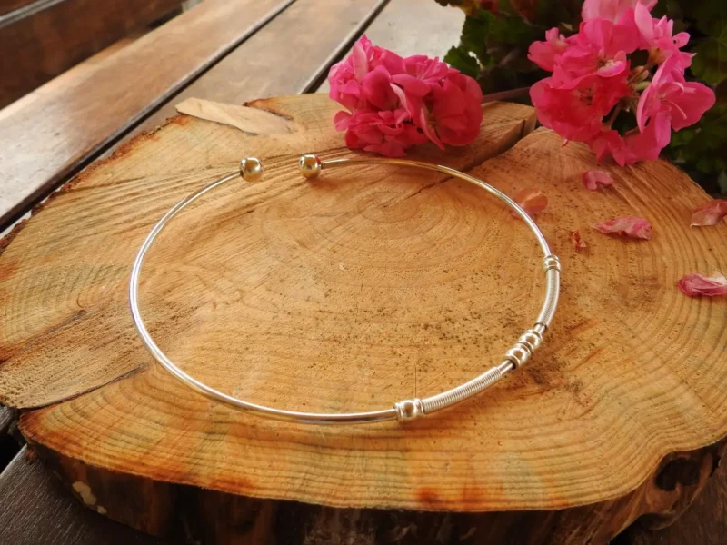 Flexible Draht Choker Halskette