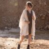 Layer up in effortless boho style with this TribalDesert handwoven kimono